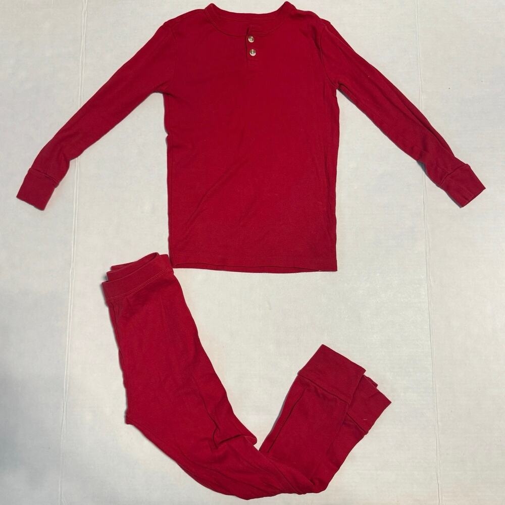 Gap Kids 8 PJ Set Sustainable Organic Cotton Holiday Warm Cozy Comfy Soft
